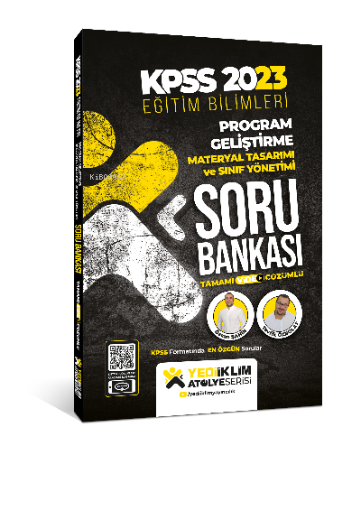  2023 KPSS Eğitim Bilimleri Atölye Serisi Program Geliştirme Materyal TasarımıSınıf Yönetimi Video Çözümlü Soru Bankası | 2023 KPSS Eğitim Bilimleri Atölye Serisi Program Geliştirme Materyal TasarımıSınıf Yönetimi Video Çözümlü Soru Bankası | Özcan Şahin | Tevfik Özbolat | Yediiklim Yayıncılık | 9786254311703 