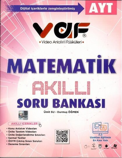 VAF YKS AYT Soru Bankası Matematik - 2022