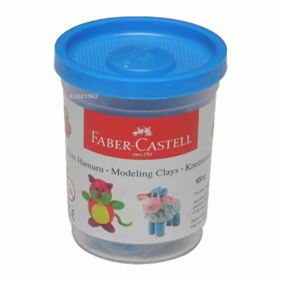  Faber Castell Oyun Hamuru (Tekli) (Mavi) (110 Gr) (3+) | Faber Castell Oyun Hamuru (Tekli) (Mavi) (110 Gr) (3+) | Faber Castell | 8681241056777 