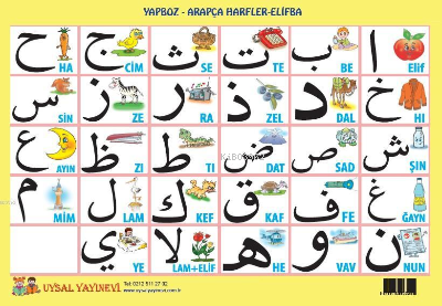 Yapboz - Arapça Harfler - Elifba