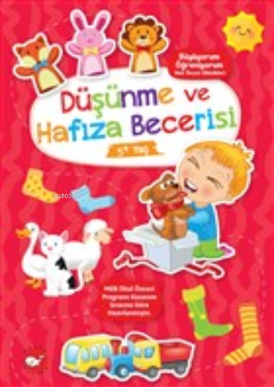 Düşünme ve Hafıza Becerisi 5+ Yaş - Büyüyorum Öğreniyorum Okul Öncesi Etkinlikleri