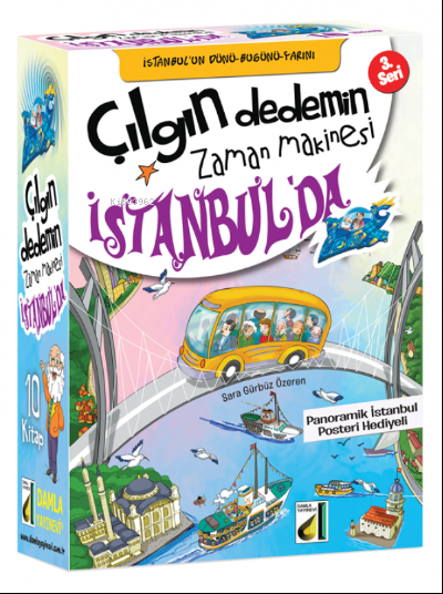 Çılgın Dedemin Zaman Makinesi İstanbul'da (10 Kitap Takım)