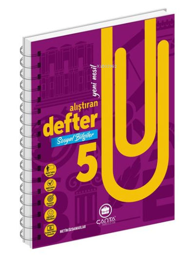 5.Sınıf Defter Alıştıran Sosyal Bilgiler