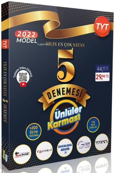 Ünlüler Karması Tyt Genel 5  Karma Deneme (Yeni)