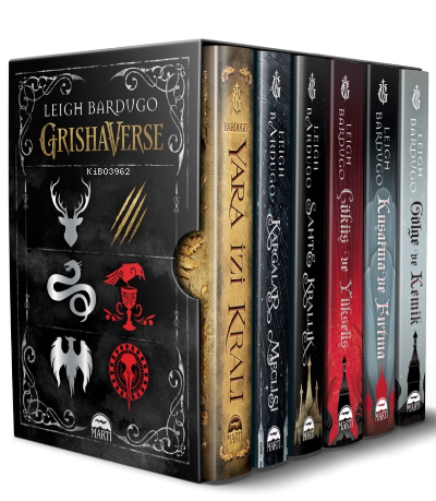  Grishaverse Serisi Kutulu Set | Leigh Bardugo | Martı Yayınları | 9786254482748 | 