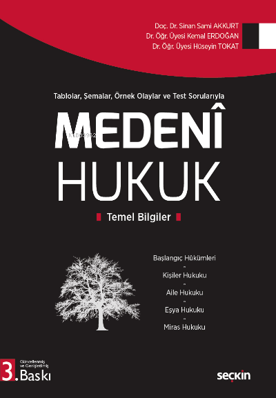  Medenî Hukuk | Sinan Sami Akkurt | Hüseyin Tokat | Kemal Erdoğan | Seçkin Yayıncılık | 9789750280122 | 