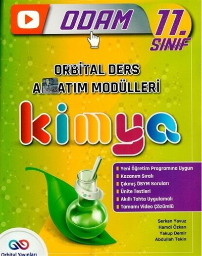  ORBİTAL 11 DERS ANLATIM MODÜLLERİ KİMYA 2022 | Kolektif | Orbital Yayınları (Hazırlık) | 9786050654967 | 