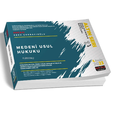  Medeni Usul Hukuku Hocasından Ders Notları 2023 | Ebru Çorbacıoğlu | Savaş Yayınevi | 9786258136845 | 