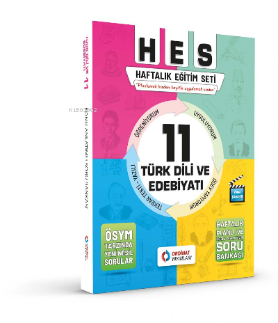 11. Sınıf Türk Dili Ve Edebiyatı  Set ( Hes Serisi )