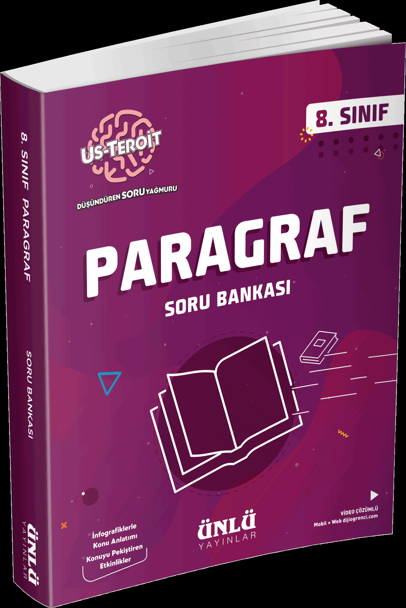 Ünlü 8. Sınıf Us-Teroit Paragraf Soru Bankası (2023)
