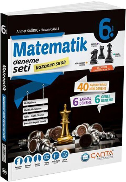 6. Sınıf Matematik Kazanım Sıralı Deneme Seti