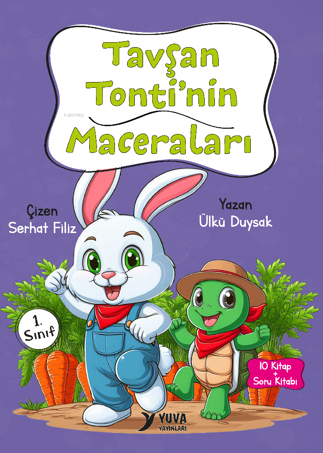 Tavşan Tonti'nin Maceraları;10 Kitap + Soru Kitabı