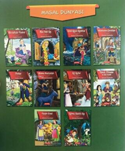  Masal Dünyası Düz 10 Kitap Takım | Masal Dünyası Düz 10 Kitap Takım | Kolektif | Gönül Yayıncılık | 9786055362102 