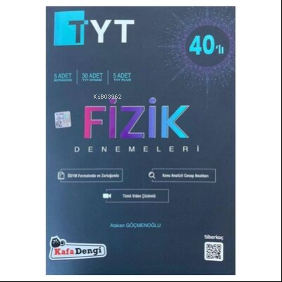 TYT Fizik Branş Denemesi(40'lı) (Tümü Video Çözümlü)