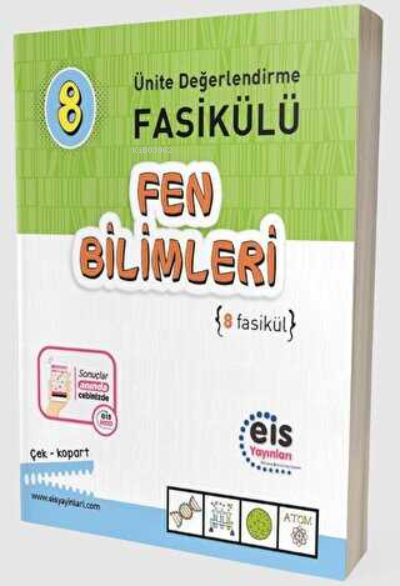 8 Sınıf Ünite Değerlendirme Fasikülü 17 Fen Bilimleri | Kolektif | Bry Birey Eğitim Yayınları | 9786257044332 | 