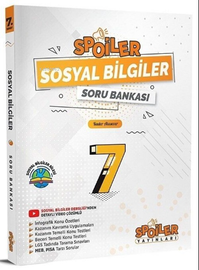 7.Sınıf Spoıler Sosyal Bılgıler Sb