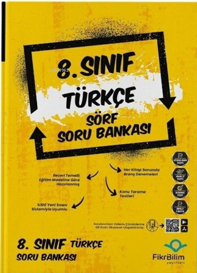 Fikri Bilim 8.Sınıf Türkçe Soru Bankası