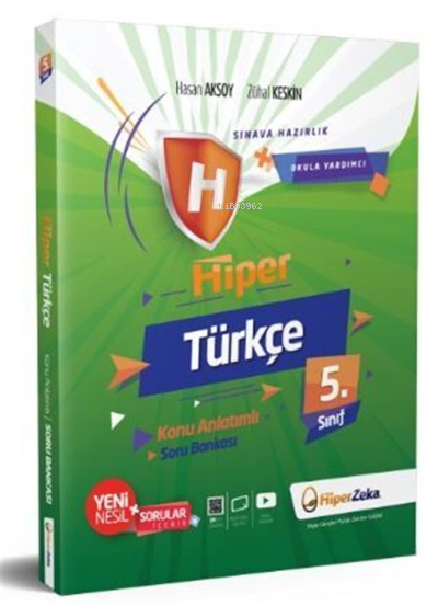 Hiper Zeka 5. Sınıf Hiper Türkçe Konu Anlatımlı & Soru Bankası