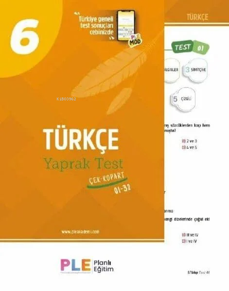 PLE - 6.Sınıf - Türkçe - Yaprak Test (1-32)