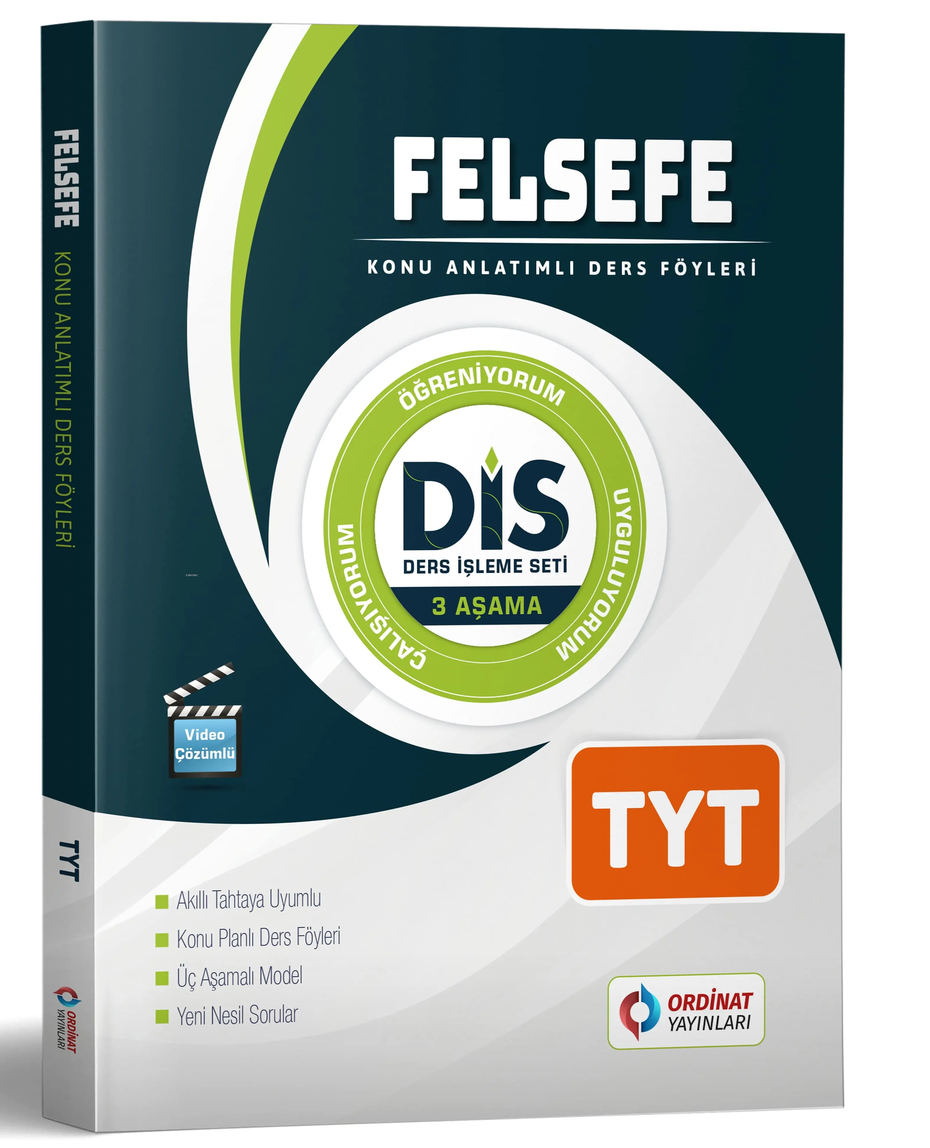  Ordinat Yayınları TYT Felsefe Konu Anlatımlı Ders Föyleri ( DİS Serisi ) | Ordinat Yayınları TYT Felsefe Konu Anlatımlı Ders Föyleri ( DİS Serisi ) | Kolektif | Ordinat Yayınları (Hazırlık) | 9786259843247 