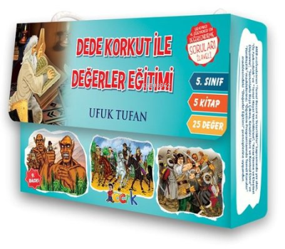 Dede Korkut'la Değerler Eğitimi Seti - 5 Kitap Takım