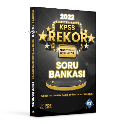  2022 Rekor Tüm Dersler Soru Bankası | Kolektif | KR Akademi | 9786257896924 | 