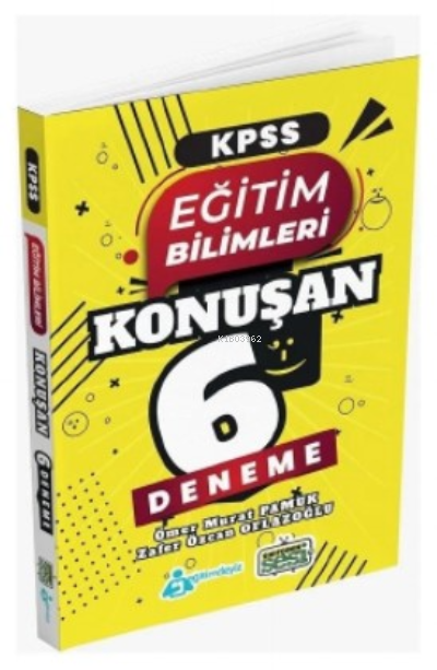  KPSS Eğitim Bilimleri Konuşan 6 Deneme | Zafer Özcan Oflazoğlu | Ömer Murat Pamuk | Sınıfçının Sesi TV | 9786250087817 | 