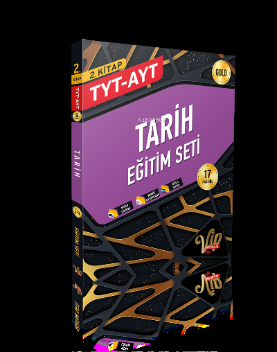 Vip Tyt-Ayt Tarih Eğitim Seti 2. Kitap - (Gold)