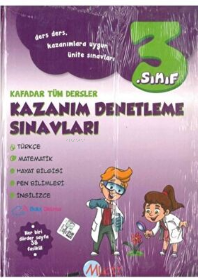 Mucit Yayınları 3. Sınıf Tüm Dersler Kazanım Denetleme Sınavları