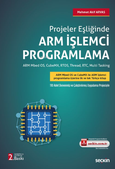 Arm İşlemci Programlama; Arm Mbed OS, RTOS, Thread, RTC, Multi Tasking