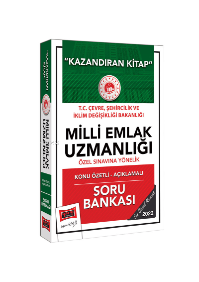  2022 GYS Çevre Şehircilik ve İklim Değişikliği Bakanlığı Personeli İçin Milli Emlak Uzmanlığı Özel Sınavına Yönelik Konu Özetli Açıklamalı Soru Bankası | 2022 GYS Çevre Şehircilik ve İklim Değişikliği Bakanlığı Personeli İçin Milli Emlak Uzmanlığı Özel Sınavına Yönelik Konu Özetli Açıklamalı Soru Bankası | Kolektif | Yargı Yayınevi | 9786254213564 
