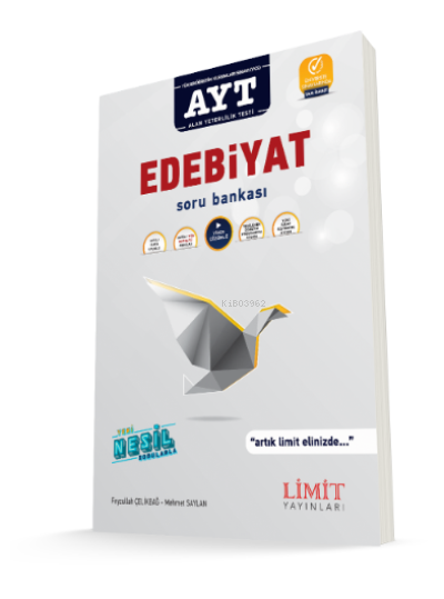  Limit Kurumsal Ayt Edebiyat Soru Bankası | Kolektif | LMT Limit Yayınları | 9786052754979 | 