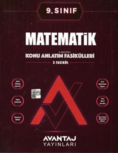 Avantaj Yayınları 9.Sınıf Matematik Konu Anlatım Fasikülleri