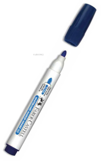 Faber-Castell 152 White Board Mavi Markör Kalem
