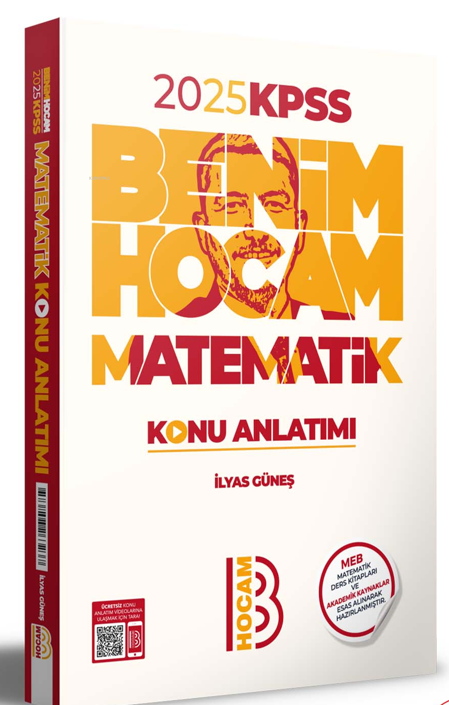 Benim Hocam Yayınları 2025 KPSS Matematik Konu Anlatımı