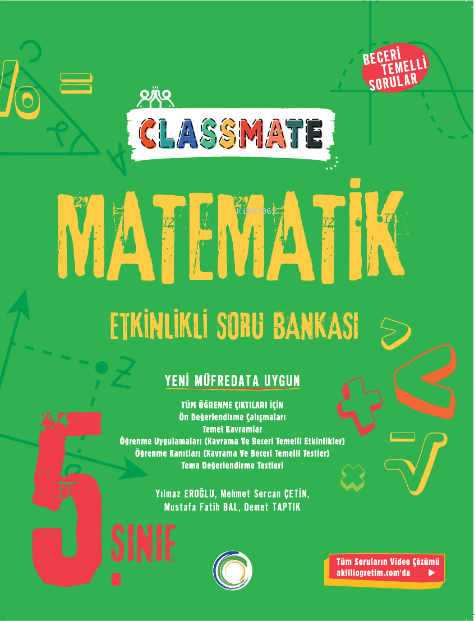 Okyanus Yayınları 5. Sınıf Matematik Classmate Soru Bankası