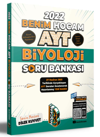 Benim Hocam Yayınları AYT Biyoloji Soru Bankası Benim Hocam