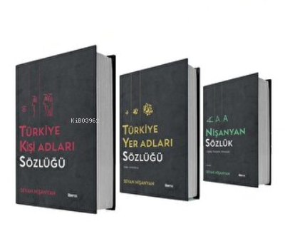  Nişanyan Sözlük Seti (3 Kitap) | Sevan Nişanyan | Liberus Yayınları | 8682139720992 | 