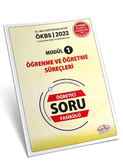  Uzman ve Başöğretmen Modül 1 Ölçme ve Değerlendirme Özet ve Öğretici Soru Fasikülü | Uzman ve Başöğretmen Modül 1 Ölçme ve Değerlendirme Özet ve Öğretici Soru Fasikülü | Kolektif | Editör Yayınevi | 9786052804186 