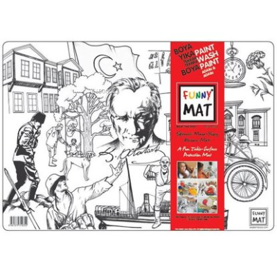  Akademi Çocuk Funny Mat MUSTAFA KEMAL ATATÜRK | Akademi Çocuk Funny Mat MUSTAFA KEMAL ATATÜRK | Kolektif | Akademi Çocuk (Hazırlık) | 8681379310352 