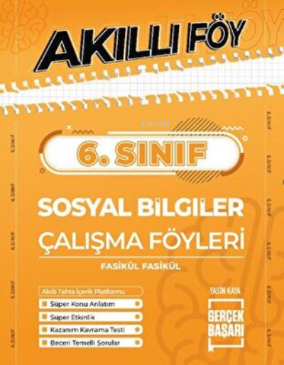 Metafor 6.Sınıf Sosyal Bilgiler Akıllı Föy