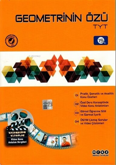  Merkez Tyt Analitik Kös Geometrinin Özü 2021 | Merkez Tyt Analitik Kös Geometrinin Özü 2021 | Kolektif | Merkez Yayınları (Hazırlık) | 9786057952608 