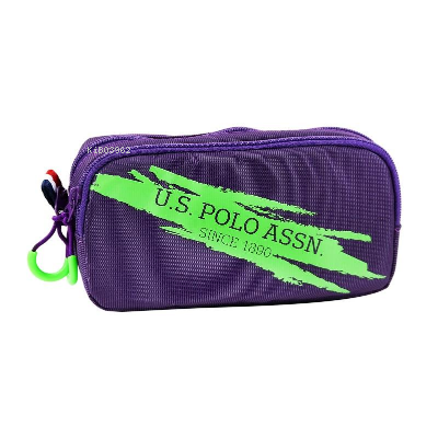  US Polo Kalem Çantası Mor Yeşil | US Polo Kalem Çantası Mor Yeşil | Dönmezler | 8681379458337 