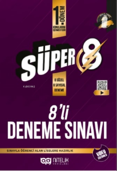 Süper 8 1.Dönem 8’Lİ Deneme Sınavı