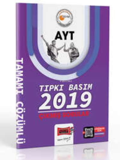  2023 AYT Tıpkı Basım 2019 Çıkmış Sorular | 2023 AYT Tıpkı Basım 2019 Çıkmış Sorular | Kolektif | Yargı Yayınevi | 9786254212659 