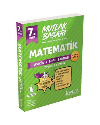 Muba 7.Sınıf Matematik Fasikül + Soru Bankası