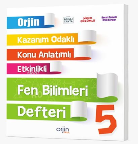 5. Sınıf Fen Bilimleri Defter