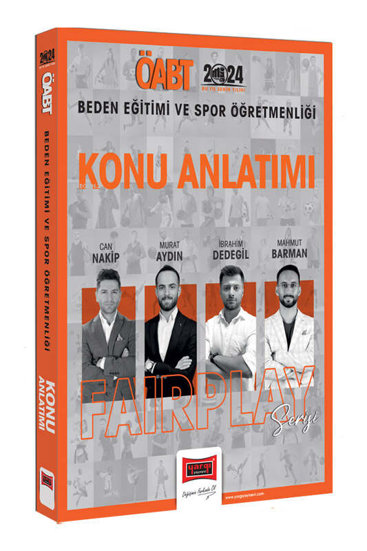  Yargı 2024 ÖABT Beden Eğitimi ve Spor Öğretmenliği Fairplay Konu Anlatımı | Can Nakip | YARGI YAYINEVİ | 9786254217852 | 