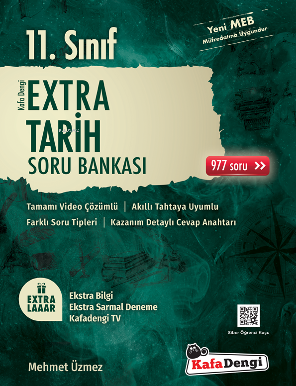 Kafa Dengi 11. Sınıf Extra Tarih Soru Bankası - KE (Tümü Video Çözümlü)
