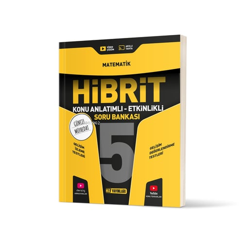 Hız Yayınları 5. Sınıf Hibrit Matematik Soru Bankası
